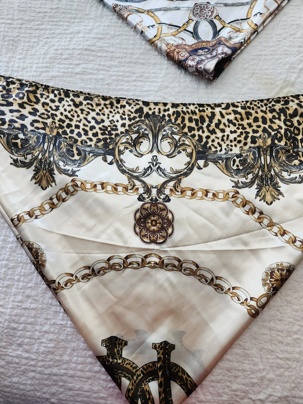 Silk Head Wraps. Set Of 3